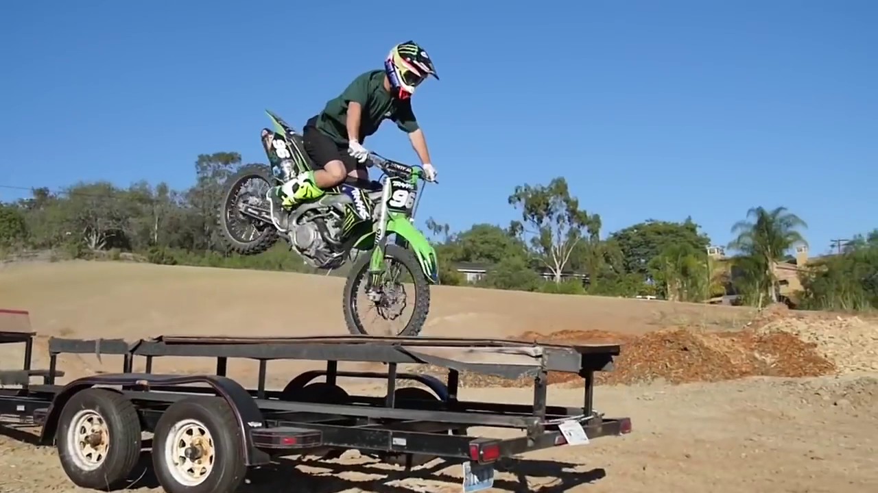 Axell Hodges say's just out here ripping my KAWASAKI 450 YouTube