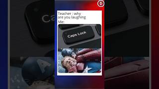 Cap is in a Headlock! 😂 | When the Caps Lock key hits different 💀 #captainamerica #marvel