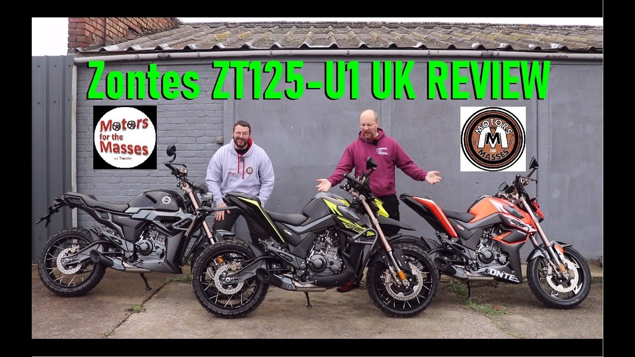 Zontes Zt125 U1 Uk S First Review Youtube