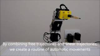 3 DOF Robotic Arm with Dynamixel servos