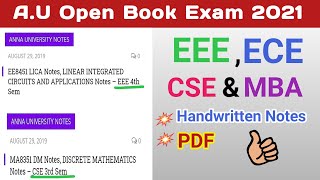 EEE,ECE,CSE & MBA | Engineering Books and notes free download | Anna University open book exam 2021 screenshot 5