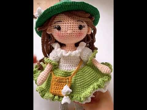 Boneca Lily Amigurumi