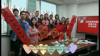 Isaco Groupnew Years Greetings Of Shenzhen