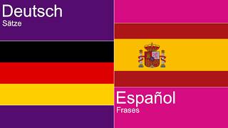 🇩🇪🇪🇸 Lerne Spanisch im Schlaf – 1000 Sätze für Anfänger (Teil 4 / 10)