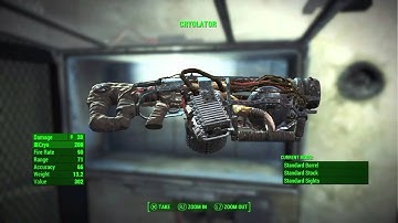 Fallout 4 - "The Cryolator" - Unique / Rare Weapon