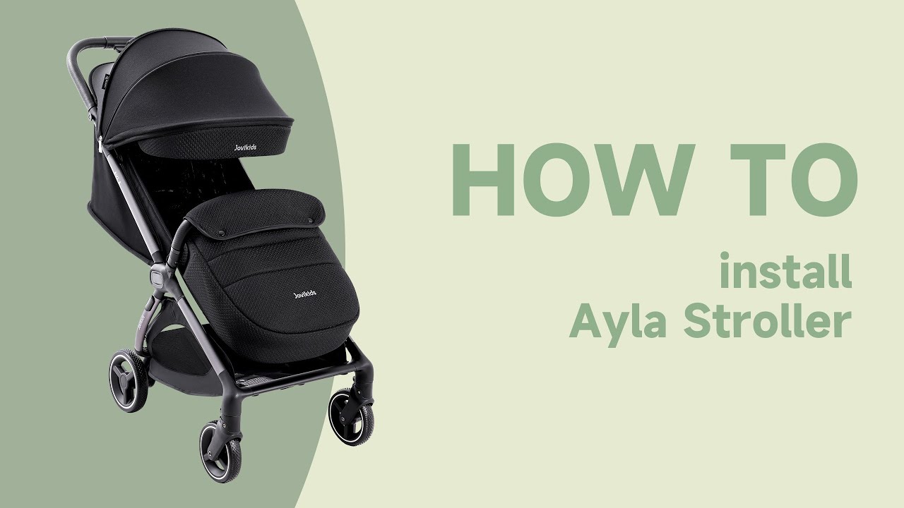 How to Assemble the Ayla Stroller in Minutes.