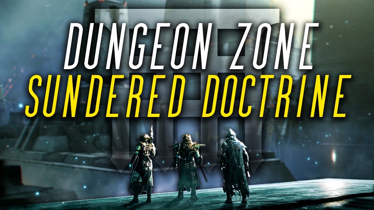 Destiny 2 - SUNDERED DOCTRINE WORLD'S FIRST RACE! DUNGEON ZONE HOSTED BY 