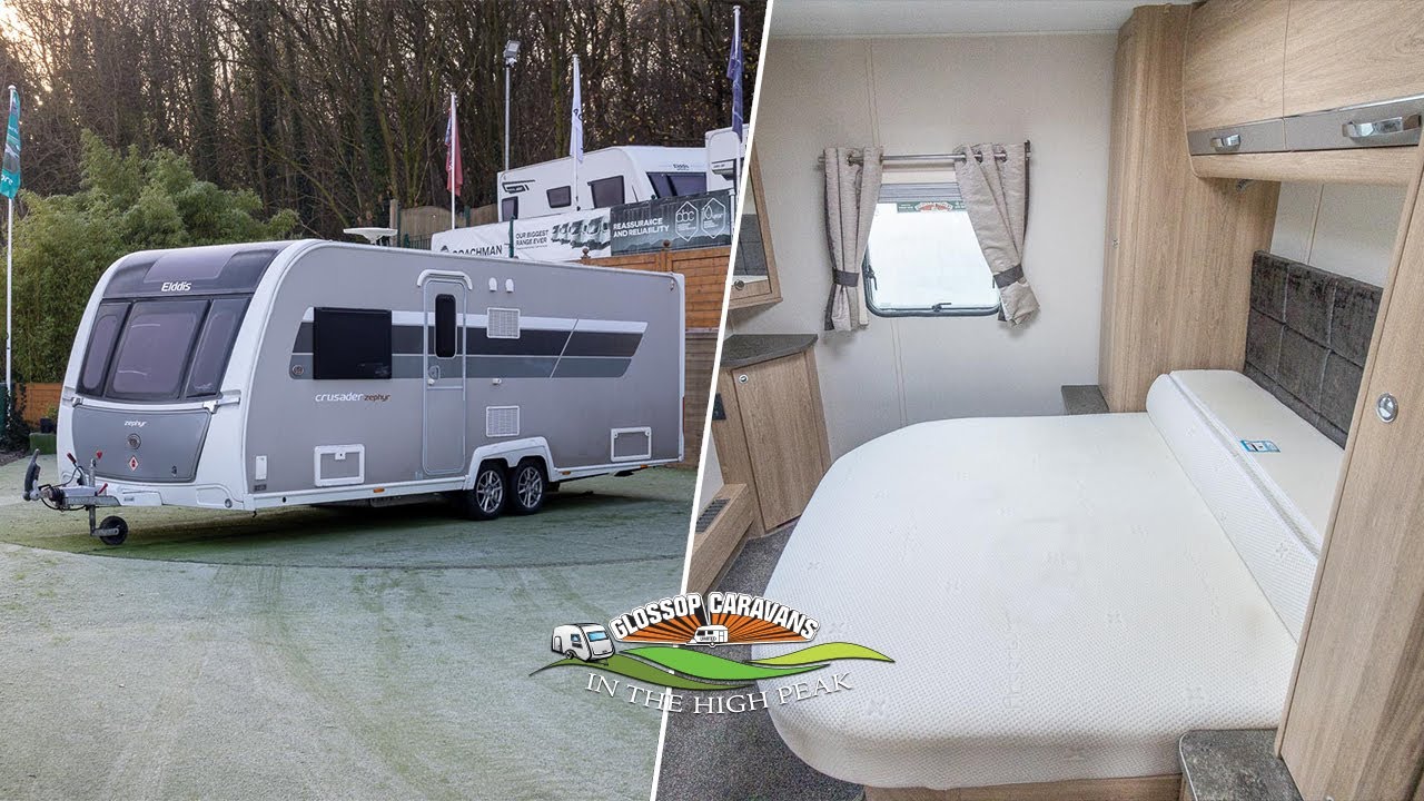 Elddis Crusader Zephyr 2018 Caravan Model - 360 Exterior & Interior Demonstration Video