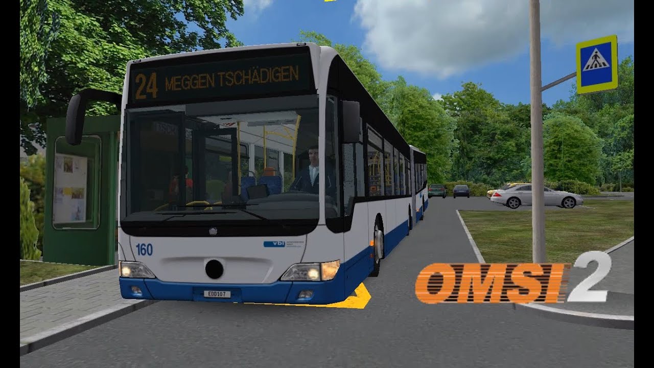 OMSI 2: Luzern/Lucerne - Line 24 to Meggen Tschädigen