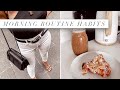 Morning routine habits, Iced coffee recipe, GRWM & girls night out | VLOG