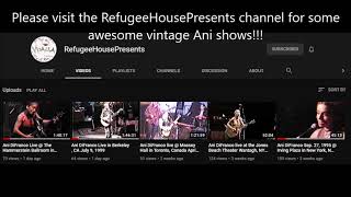 Refugee House Presents: Vintage Ani!!!