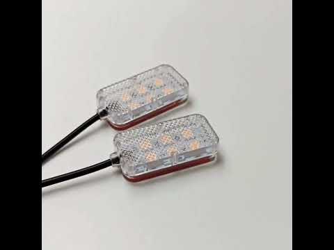 LED-підсвітка для ніг в авто, видео 1