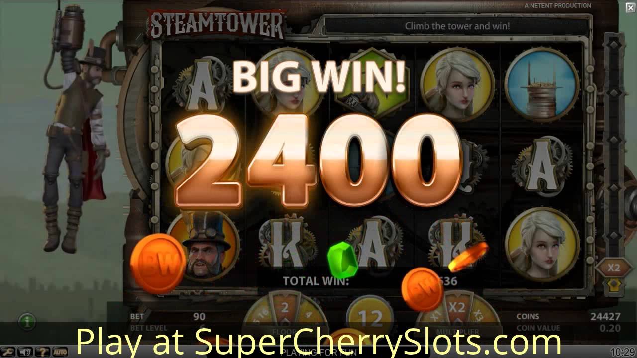 Steam Tower Slot - Play free online Netent games - YouTube