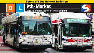 SEPTA and NJ Transit Buses at 9th & Market - SEPTA TrAcSe 2026