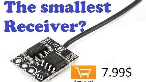 - Flysky micro 6CH PPM receiver -