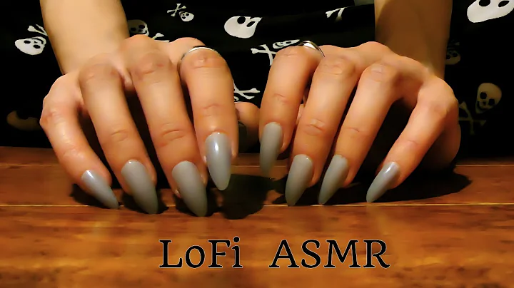 Lo-Fi ASMR Tapping & Scratching a Hardwood Floor (no talking)