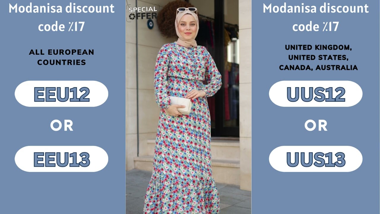 Modanisa Promo Code | Explore Europe: 17% Off Your Order Today!