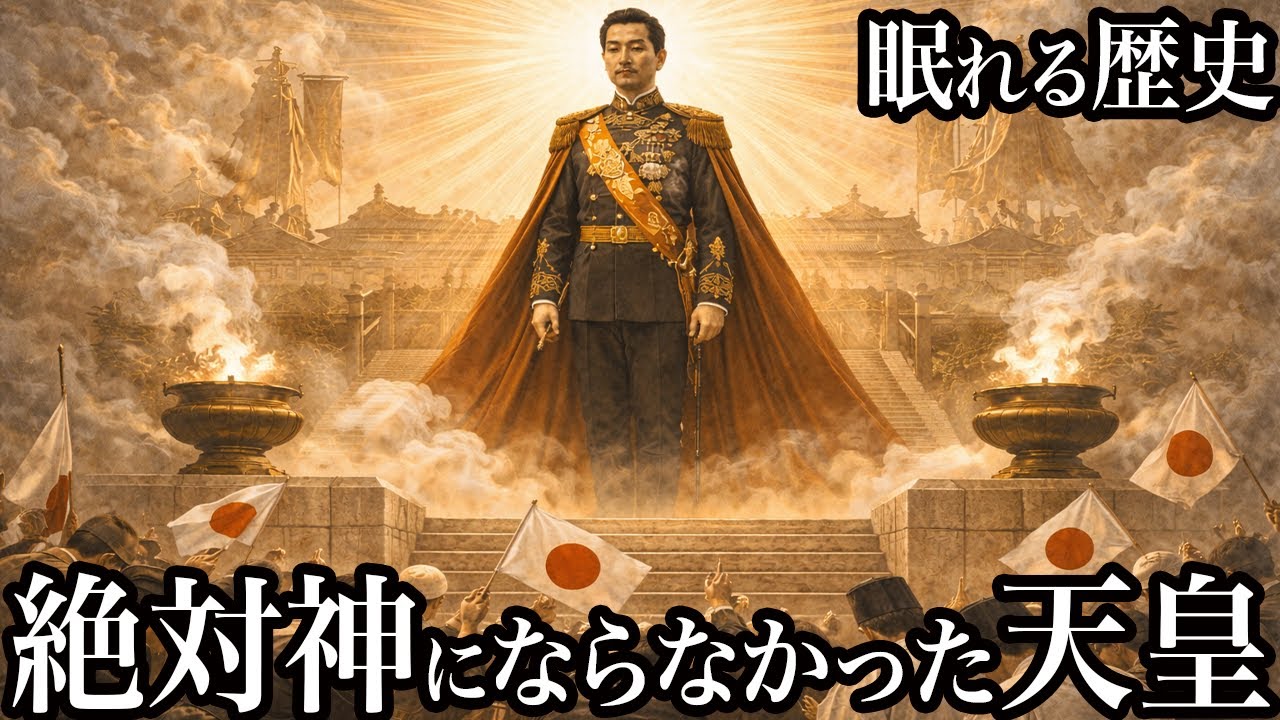 なぜ天皇は「絶対神」になりきれなかったのか？最新研究が照らす“現人神”という近代日本の実験｜眠れる歴史【睡眠用】 - YouTube