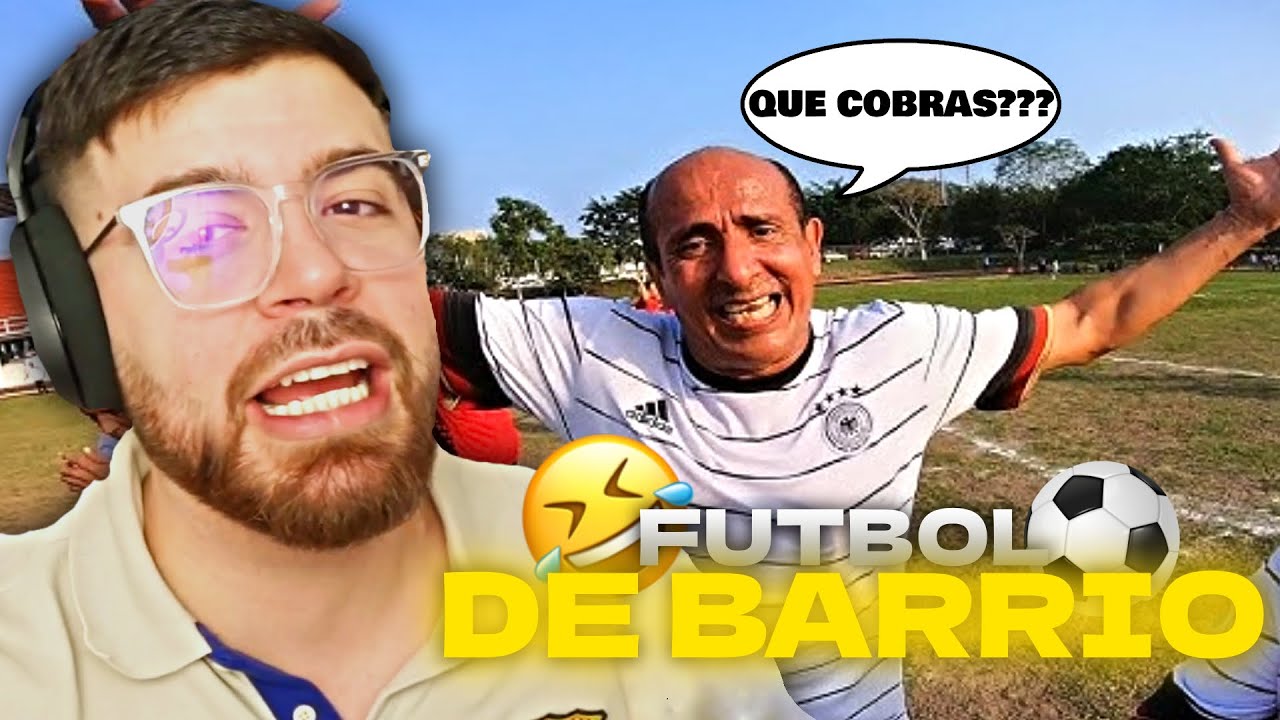 LA COBRA REACCIONA a FUTBOL DE BARRIO