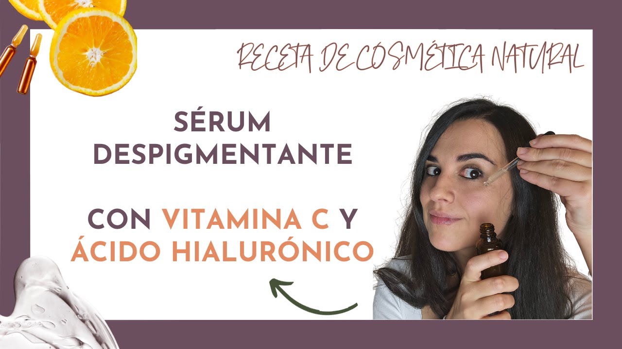 🍋 Cómo hacer un SÉRUM despigmentante con VITAMINA C y ÁCIDO HIALURÓNICO 🌹Cosmética Natural 🌹