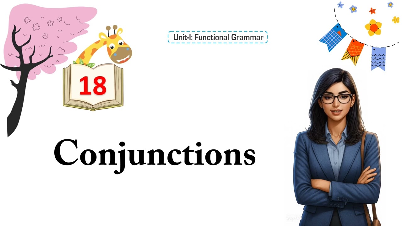 Grammar 3 chapter 18 Conjunctions | learning kids video | Future Star