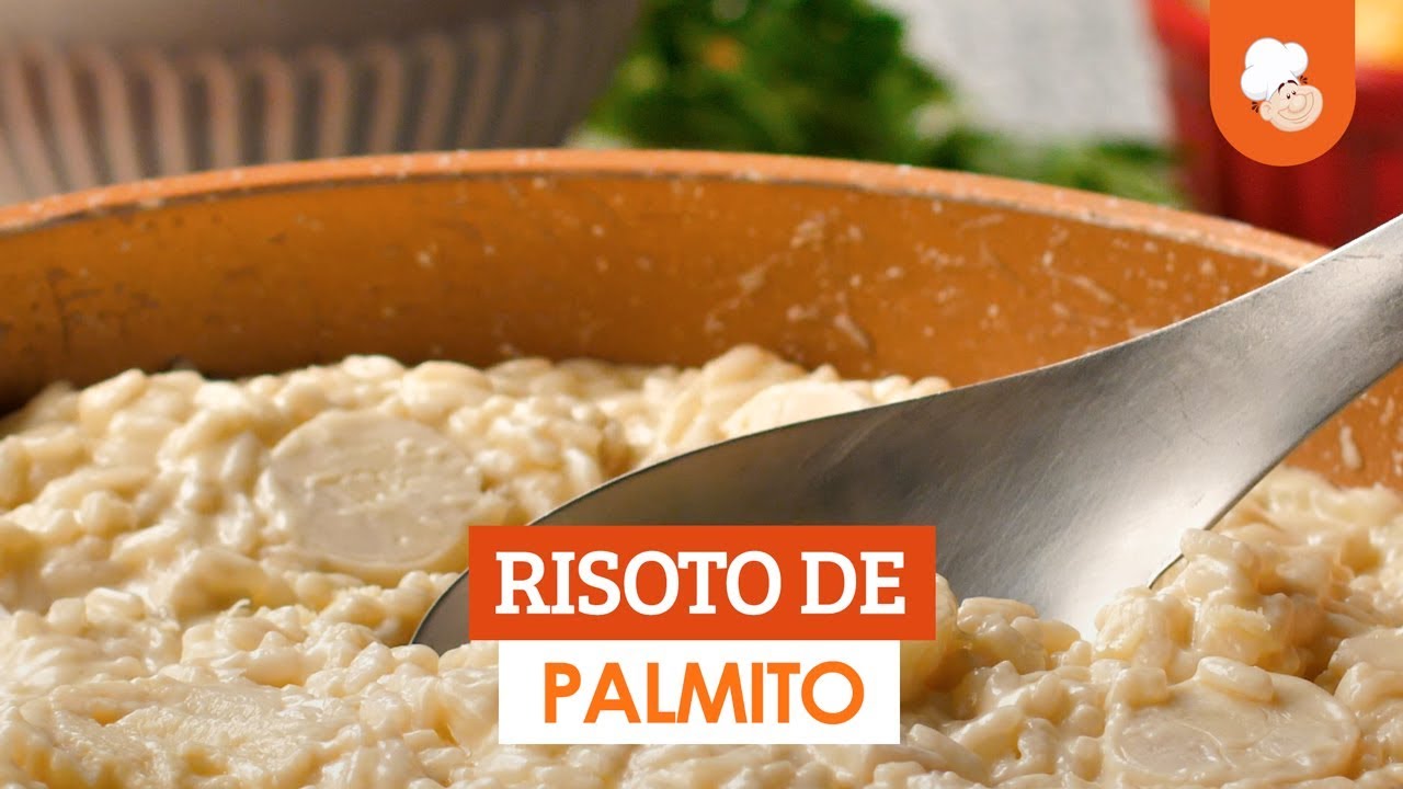 Risoto de palmito — Receitas TudoGostoso