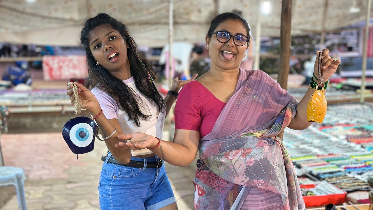 Kirak Khala Goa Ki Shopping 🛍 || Kirak Hyderabadi Khala || Goa Dairies || calangute Beach ⛱️