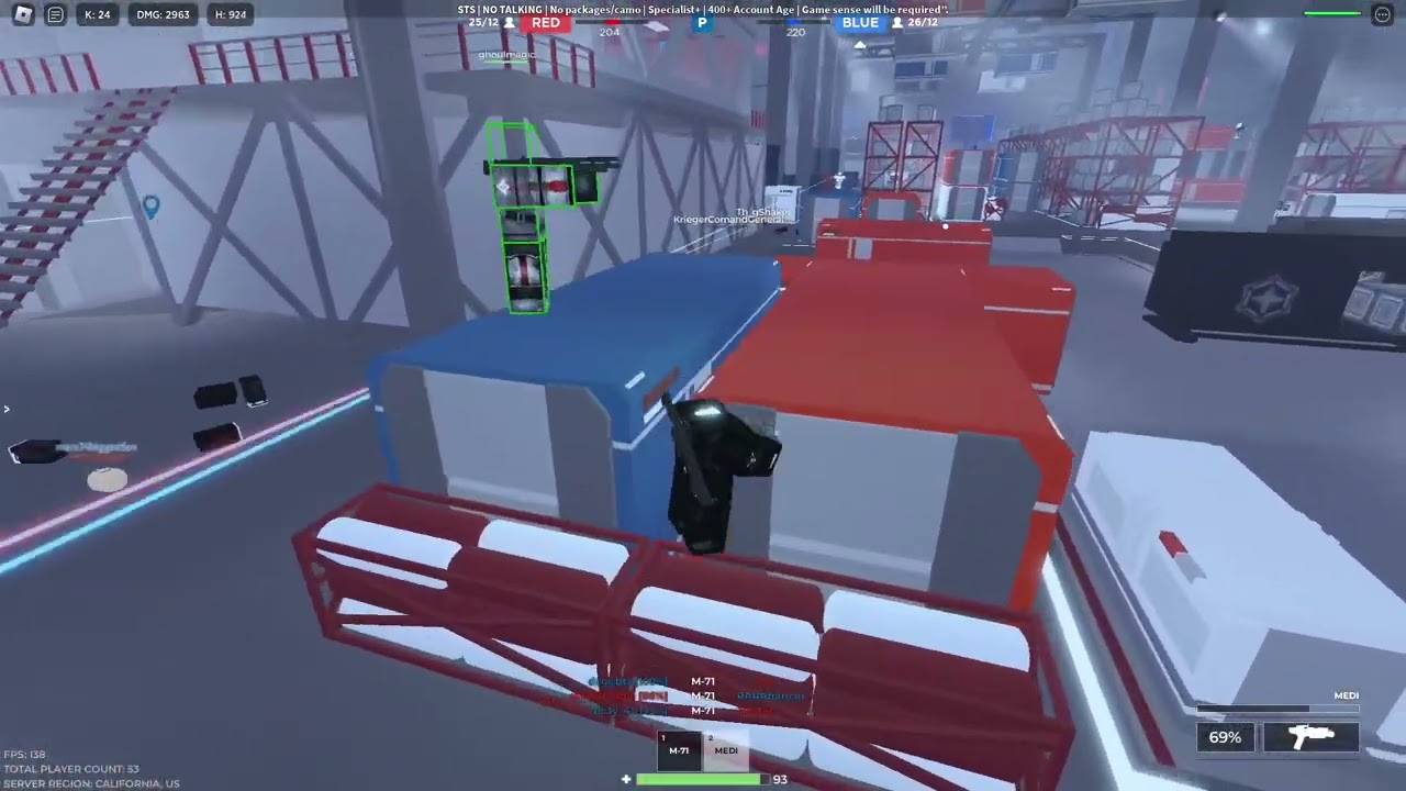 Kicked from ARC tryout for 