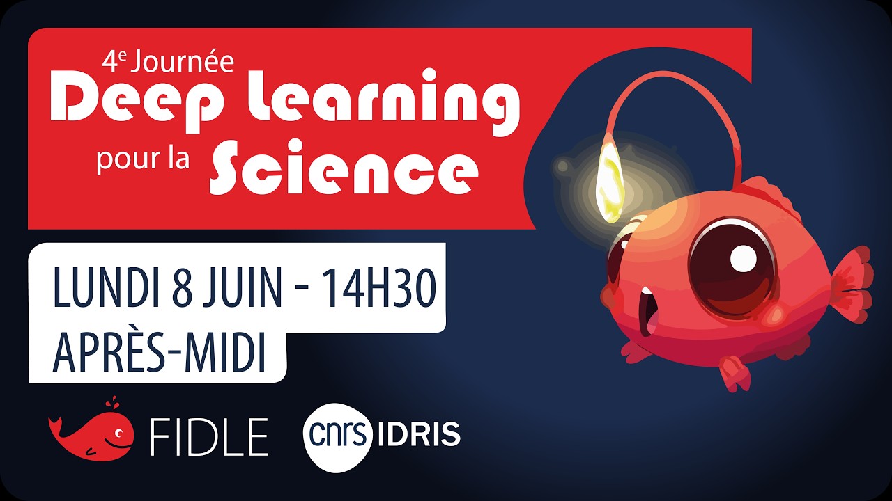 Journée du Deep Learning pour la Science – Après-midi du 8 juin 2026