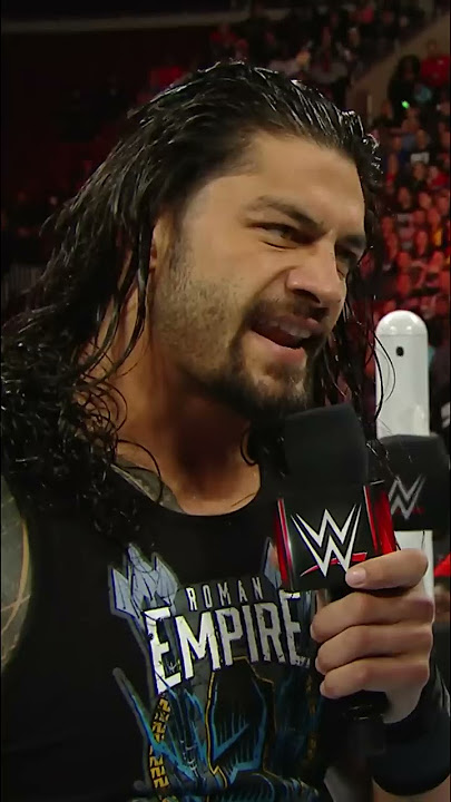 Roman Reigns really NOPED this slap by Stephanie McMahon! #Short