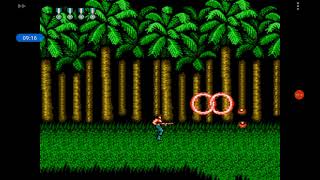 Nes. Super Contra. Levels 1--4. Android. Hack 30S.
