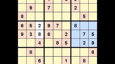 How to Solve Washington Post Sudoku L5 April 18, 2021