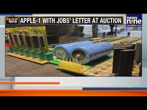 Rare Apple-1 Signed by Steve Wozniak, Steve Jobs Letter to Fetch $800,000 | News9