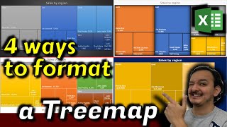 ✅how to format a treemap chart in excel - 4 different ways