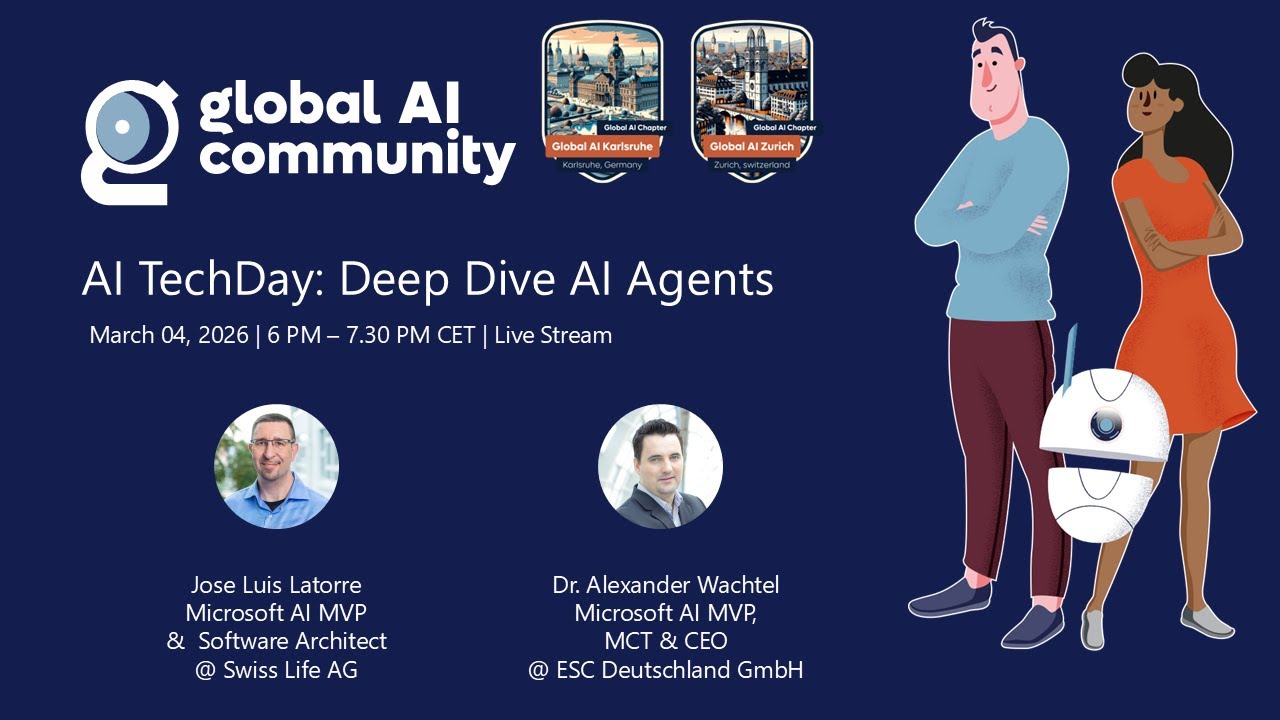 AI TechDay: Deep Dive on AI Agents (English) - YouTube