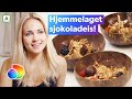 4-stjerners middag | Emilie Nereng lager hjemmelaget sjokoladeis med konfekt | discovery+ Norge