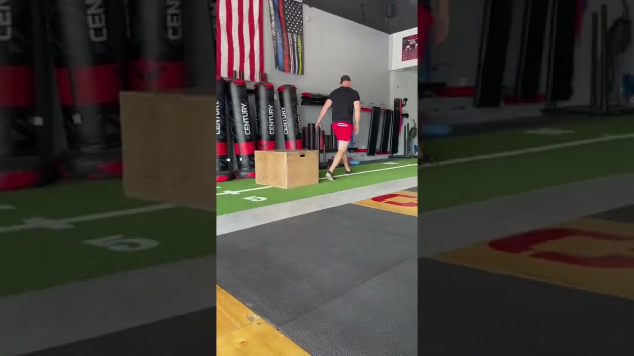 Lateral Bound to Side Box Jump