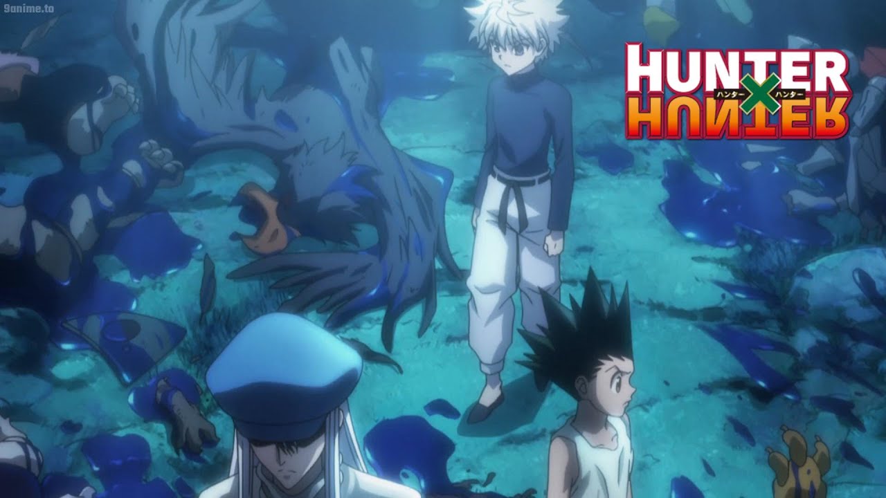Gon Killua and Kite vs Group of Chimera Ants | Hunter x Hunter (English)
