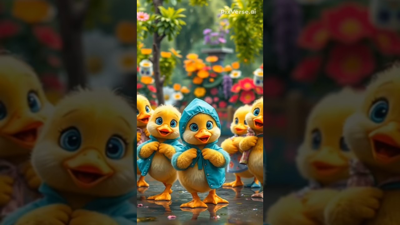 Cute duckling move 😮❤️