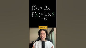 Quick explanation on functions and how they work.#igcse #spm #math #functions #mathstips