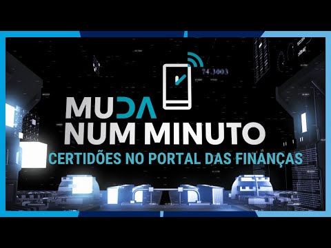 Certidões no Portal das Finanças