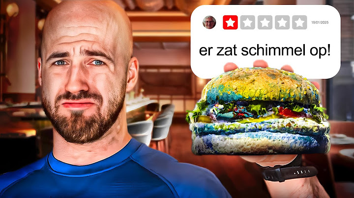 Eten bij De Slechtste Restaurants Van Amsterdam