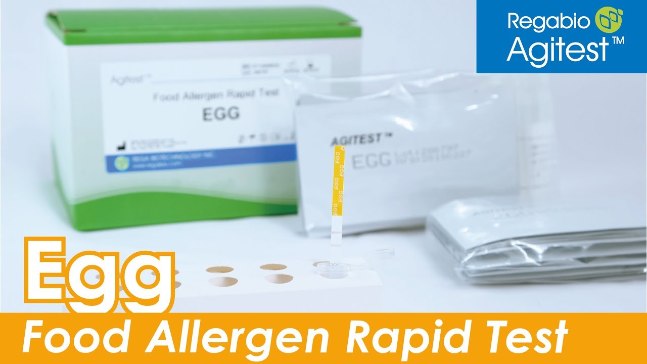 Agitest™ Food Allergen Rapid Test Egg (Lab) YouTube