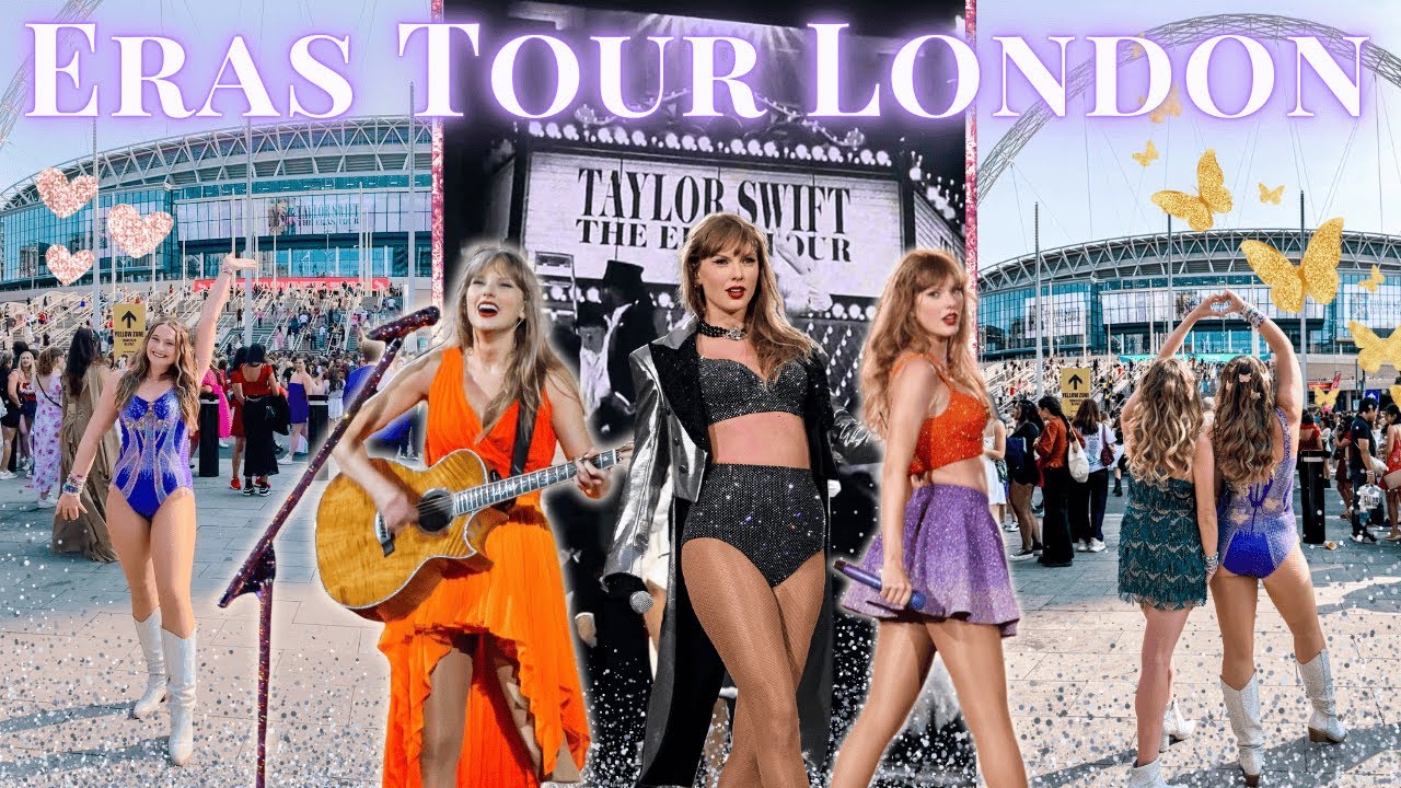 i flew 5000 miles to see Taylor Swift 💜 ERAS TOUR LONDON VLOG!!