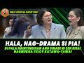 HALA, NAG-DRAMA SI PIA! DI PALA NAINTINDIHAN ANG SINABI NI SEN RISA! NAGMUKHA TULOY KATAWA-TAWA!