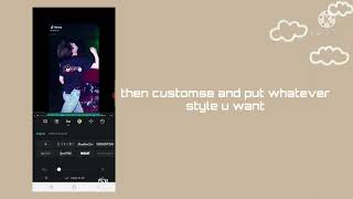 how edit bts video in 'vn' and 'inshot' tituorial video (results in the description) screenshot 3