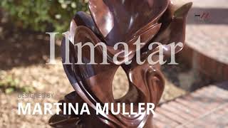 Bronze cast Sculpture Ilmatar