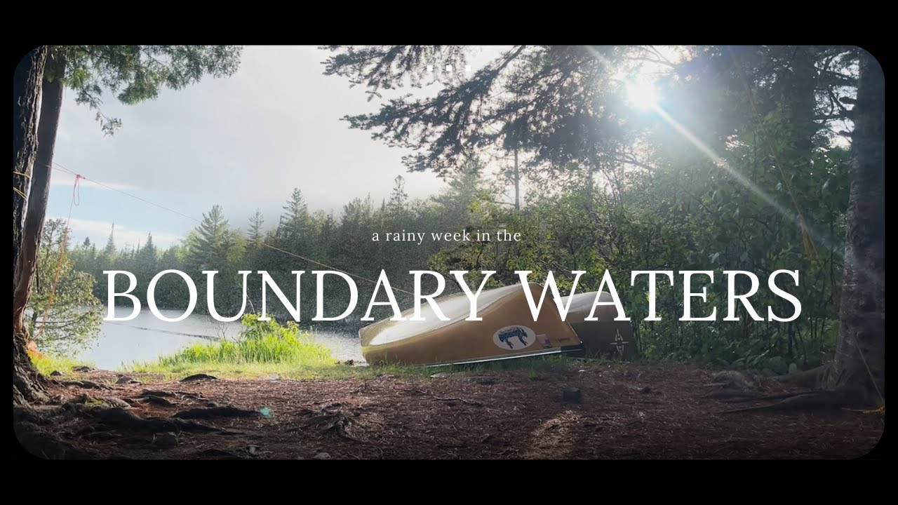 a rainy week in the boundary waters | seagull to saganaga lake