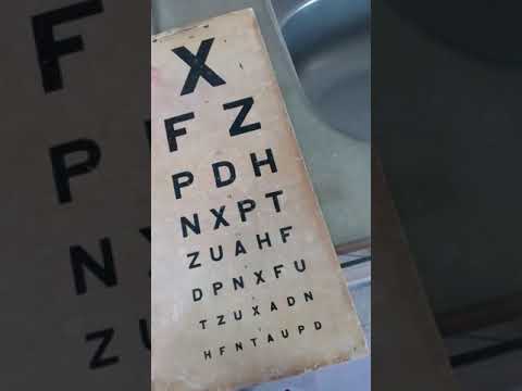 Snellen's chart and Jaeger's chart - YouTube