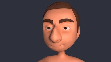 rene callHim - blender lip sync rigging test